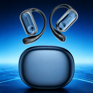 Private Model AI Translation Waterproof Wireless for <strong>Earphones</strong> Touch Control Non-In-Ear Cross-Border New Long <strong>Earphones</strong> - Product Image 6