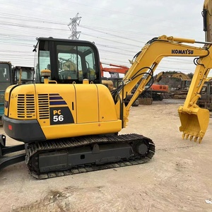 Excavadora Usada Komatsu PC56-7 de 5 Toneladas, Fabricada en Japón, Importada de Alta Calidad con Embalaje Original, Oferta Especial - Product Image 4