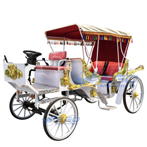 Carroza Eléctrica de Lujo Estilo Cenicienta, Carroza Real Europea para Turismo, Directo de Fábrica - Product Image 2