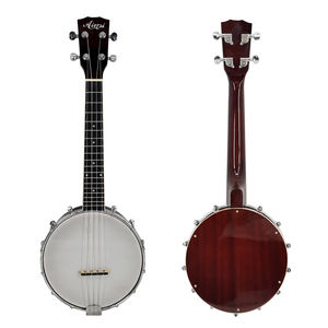 Buena calidad Aiersi marca gran oferta concierto tamaño Banjo instrumento <span class=keywords><strong>de</strong></span> cuerda ukelele música ODM/OEM mejor precio listo para enviar personalizado - Product Image 1