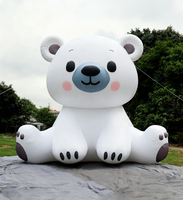 Vente en gros d'usine de personnages gonflables publicitaires sur mesure en forme d'animaux, poupées gonflables pour la décoration de fêtes et de festivals