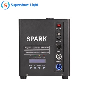 700W lạnh tia lửa Máy <span class=keywords><strong>DMX</strong></span> giai đoạn pháo hoa <span class=keywords><strong>DMX</strong></span> điều khiển từ xa cho đám cưới DJ <span class=keywords><strong>Disco</strong></span> Đảng - Product Image 5