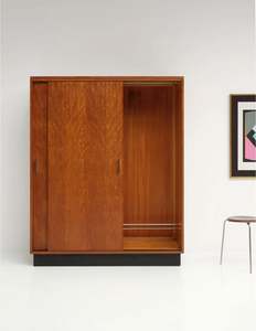 Armoires de chambre à coucher pliables en bois massif de haute qualité, style classique moyen-ancien, pour usage en supermarché - Product Image 3