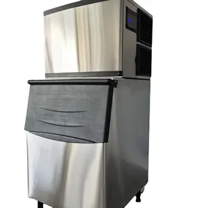 Stuck Modular Vertical Ice Machine Ice Cube Maker Machine Used Ice Making Machine for Hotel Buffet