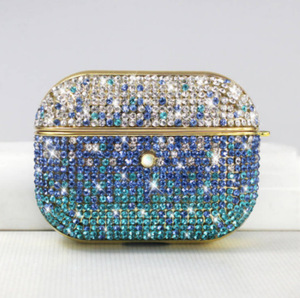 Diamant brillant pour <span class=keywords><strong>Airpods</strong></span> 4 pour Apple 1/2/3/4 génération écouteurs Anti-chute et haut de gamme Feel étui avec Gillter - Product Image 5