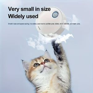 Dispositivo Eliminador de Olores para Mascotas, Ambientador Automático para Arenero de Gatos con Sensor Inteligente y Luz - Product Image 3