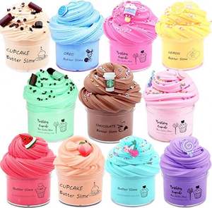 DSK001 Ensemble de jouets Slime beurre et nuage Slime Kit de colle bricolage non toxique pour enfants Pâte à modeler et Slime pour garçons et filles - Product Image 1