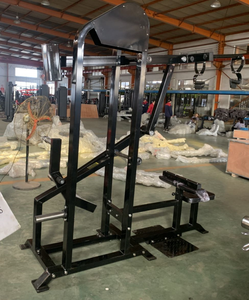 Fitnessgerät Latzug-Ruder-Maschine Krafttraining Plattenbeladen - Product Image 4
