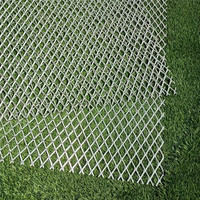 Paneles aplanados 304 de acero inoxidable con espesor de 3 mm Swd SWD 25 mm LWD 40 mm de malla de metal expandida