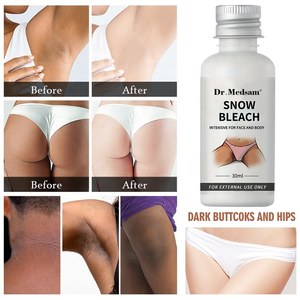 Lotion corporelle blanchissante Snow Bleach Diluer aisselles et cuisses La crème éclaircissante à la mélanine - Product Image 6