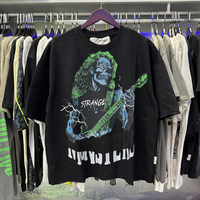 T-shirts pour hommes 26SS été, nouvelle collection, haute qualité, impression Hot drilling, manches courtes, coton, personnalisables, vente en gros BKYS.