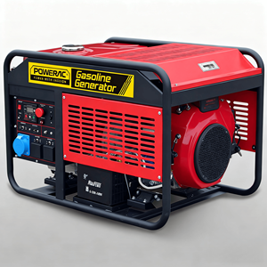 9KW Single Phase AC <b>Gasoline</b> <b>Generator</b> Full Copper Alternator AVR 4-Stroke Air-Cooled 25L V-Twin Cylinder 60Hz Auto - Product Image 2