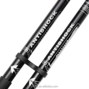 Bastone da Trekking Telescopico Ultraleggero in Alluminio 7075 con Impugnatura in Gomma per Escursionismo e Campeggio - Product Image 4