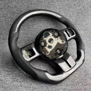 Volant en fibre de carbone pour Jeep Wrangler Jk jl Grand Cherokee Volant 2011 2012 2013 2014 2015 2016 <span class=keywords><strong>2017</strong></span> - Product Image 5