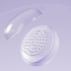 Creative New Design Self Cleaning <strong>Comb</strong> <strong>with</strong> <strong>Mirror</strong> ABS Plastic Multi-color Mini Portable Travel <strong>Comb</strong> Set - Product Image 1