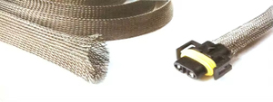 DXQZ Funda de Protección de Cobre Estañado Ligera, Cable Trenzado Expandible con Revestimiento de Cobre - Product Image 4