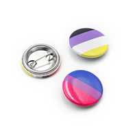 Boutique en ligne - Vente chaude - Impression numérique - Badge personnalisé de 3 pouces (58 mm) - Épingle à badge