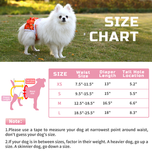 Couches lavables pour chien femelle, couches réutilisables pour chiot femelle en période de chaleur, culottes absorbantes pour chien en période de chaleur - Product Image 2