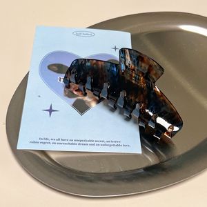 Pince à cheveux élégante de 11 cm en acétate de cellulose de qualité supérieure, accessoire capillaire durable et stylé - Product Image 2