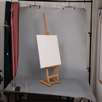 Toiles tendues en coton 100% 280 g/m², 6*8 pouces, en gros, pas cher, pour la peinture à l'huile sur toile, pour les amateurs d'art