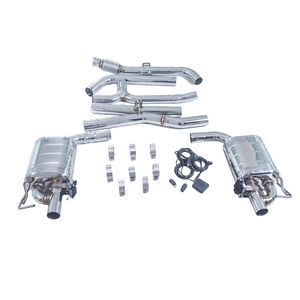 Convient pour le système d'échappement Catback avec soupape pour Mercedes-Benz C180 C200 C260 C300 COUPE <span class=keywords><strong>C350E</strong></span> 2.0T C205 2019 - Product Image 4
