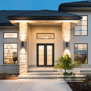 Modern IP67 Waterproof LED Square Double-headed Wall Lamp Interior and Exterior Mounted <strong>Fixtures</strong> Stylish Outdoor Wall <strong>Lights</strong> - Product Image 3