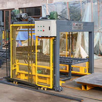 Machine hydraulique entièrement automatique QT12-15 pour fabriquer des briques Machine pour construire des maisons Machine de fabrication de briques en argile écologique à emboîtement