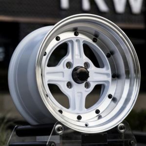 Rueda de Aleación para Auto de Carreras, 15X8.0 Pulgadas y 15X9.0 Pulgadas, PCD 4/100, Nueva, para Camioneta, Remolque, Cámper, Hecha de Aluminio - Product Image 2