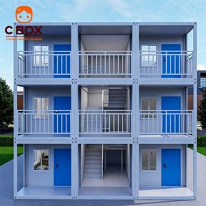 Cbox Venta al por Mayor de Paneles Sándwich Prefabricados para Apartamentos, Residencia Moderna de 3 Pisos, Unidades Habitacionales, Casa Contenedor Desmontable - Product Image 2