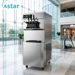 Máquina de <span class=keywords><strong>Helados</strong></span> Comercial de Acero Inoxidable con Capacidad de 58L/H para Frutas, Leche, Nueces y Maíz - Product Image 6