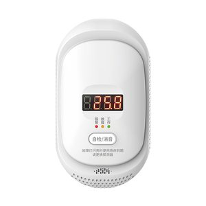 하이 퀄리티 홈 보안 경보 시스템 주방 요리 가스 누출 감지기 실내 RF433Mhz 가정용 가연성 가스 센서 - Product Image 1