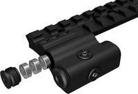 Système de visée laser tactique TYPHON avec support Pi-catinny en aluminium étanche pour les séries Mossberg 500/590/835/930/Shock Wave