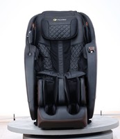 Fauteuil de massage professionnel avec un style classique et robuste, une construction solide et un cuir résistant au froid