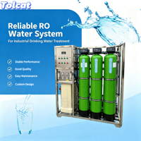 Système de traitement d'eau par osmose inverse industrielle, machine de purification pour éliminer le sel, équipement de dessalement de l'eau dure