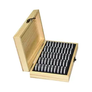Universal Coin Holder Wooden Coin Storage Boxes