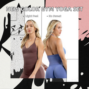 ชุดออกกำลังกายผู้หญิง DCK-1136 ขายดี รุ่นใหม่ เนื้อผ้าเนื้อนุ่ม น้ำหนักเบา กันน้ำ เหมาะสำหรับวิ่ง ให้ความรู้สึกเหมือนไม่ได้ใส่  ชุดออกกำลังกาย ชุดโยคะ - Product Image 2