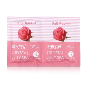 Marque privée en gros Orange Rose magique hydratant blanchissant appel d'offres la poudre de peau cristal gelée bain de pieds <span class=keywords><strong>SPA</strong></span> - Product Image 5