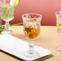 Gobelet en verre de Champagne épaissi sans plomb, de style européen, bon marché