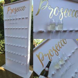 Étagère à champagne en acrylique personnalisée pour mariage, présentoir en perspex pour <span class=keywords><strong>prosecco</strong></span> - Product Image 5