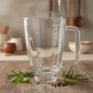 Jarra de Vidro Triangular de 1.5L para Liquidificador e Extrator de Suco, Estilo Especial, Atacado Direto da Fábrica, Popular, Peça de Reposição - Product Image 2