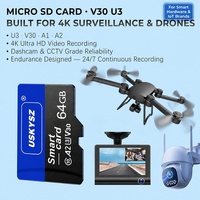 Carte Micro Mémoire 256 Go V30 pour Caméra de Tableau de Bord Voiture DVR OEM