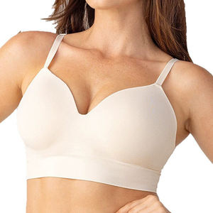 Venta al por mayor de fábrica en Stock Sujetador de realce sin costuras Sujetador de faja reversible inalámbrico para mujer - Product Image 4