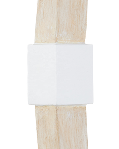 Lustre Suspendu Style Rustique Vintage Moderne Designer, Lampe Lanterne pour Villa, Salon, Restaurant, en Bois Grainé et Grès <span class=keywords><strong>Bastian</strong></span>, Forme Orbe - Product Image 5