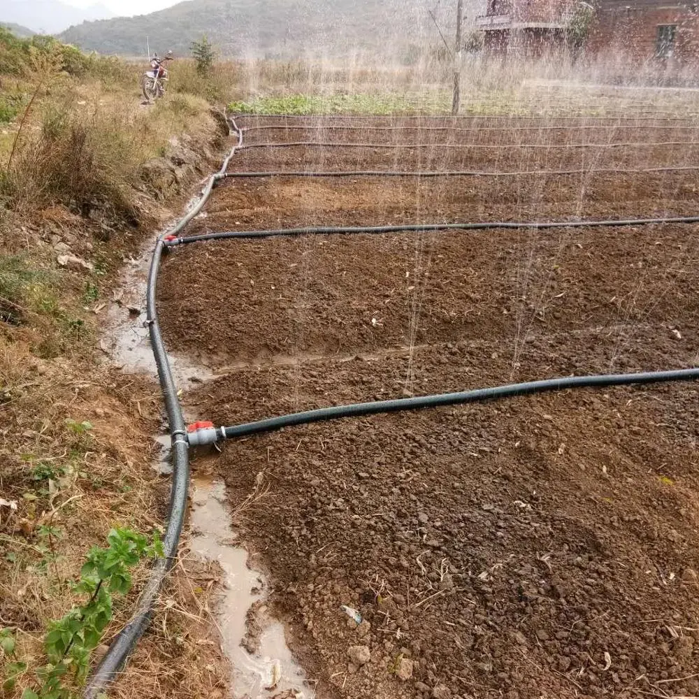 Irrigação por gotejamento de 40mm 0.3mm, micro aspersor de chuva, bico spray, mangueira micro spray, mangueira de chuva para irrigação