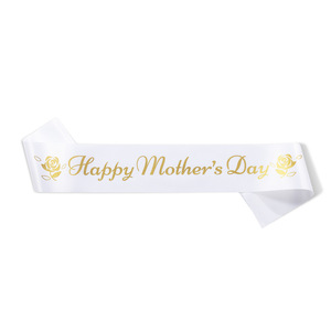 Feliz Día de la Madre, la Mejor Mamá del Mundo, Banda Colorida para Revelación de Género de Bebé, Artículos para Fiestas, Bandas para Futura Mamá, Regalo para el Día de la Madre - Product Image 6