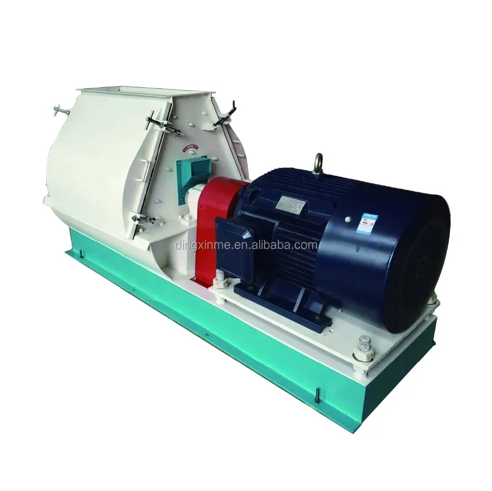 Large Capacity Crusher Grain Herbs Grinding Grinder Powder Grinding Machine Automatic Hammer Mill