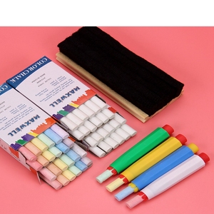 Clip y Soporte para Tiza de PP Ecológico y No Tóxico, Accesorios Sanitarios Duraderos para Maestros y Niños, Papelería Kawaii - Product Image 3