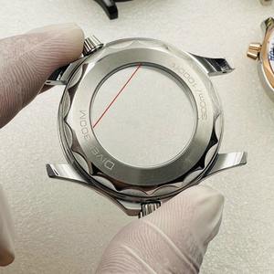 Nouveaux accessoires de montre en acier inoxydable de 42 mm avec boîtier NH35, montre de plongée, lunette en céramique, mouvement NH36/NH35/4R 35/4R36, diamètre du boîtier - Product Image 6