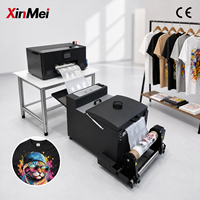 Imprimante DTF Xinmei pour l'impression directe sur film de t-shirts et vêtements, tête Epson XP600, 30 cm, A3
