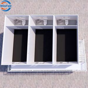 WinFair coût personnalisé des maisons préfabriquées modulaires en conteneur amovibles à 2 étages au Nigeria 20 pieds avec salle de bain - Product Image 4